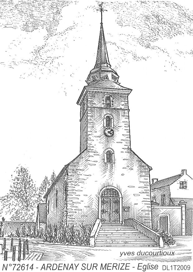 N 72614 - ARDENAY SUR MERIZE - glise