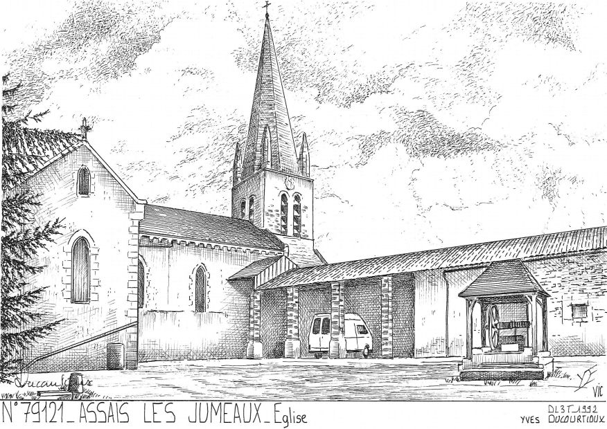 N 79121 - ASSAIS LES JUMEAUX - �glise