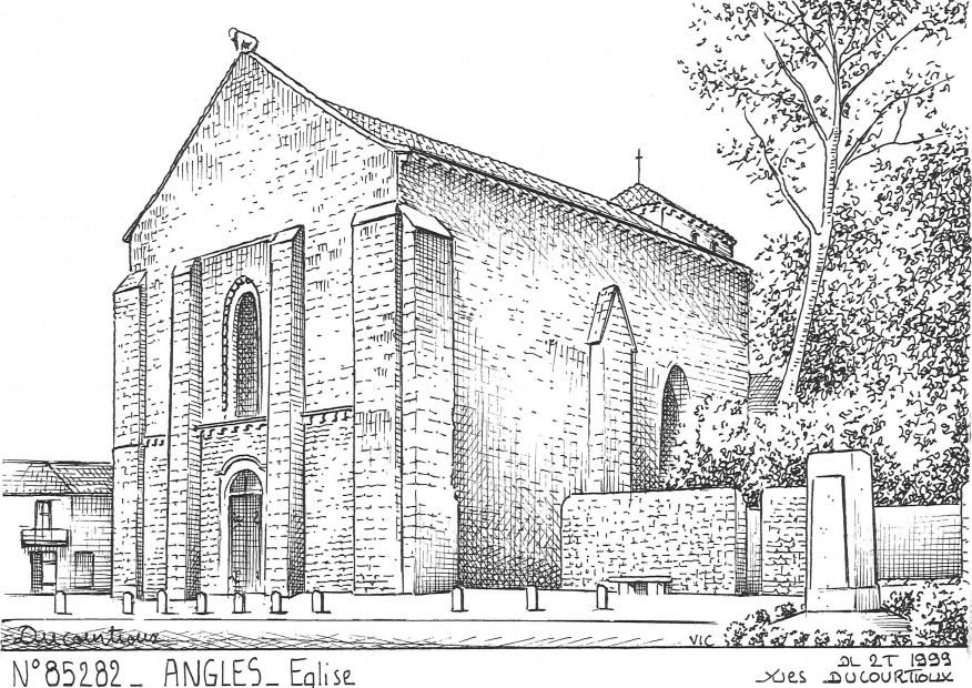 N 85282 - ANGLES - �glise