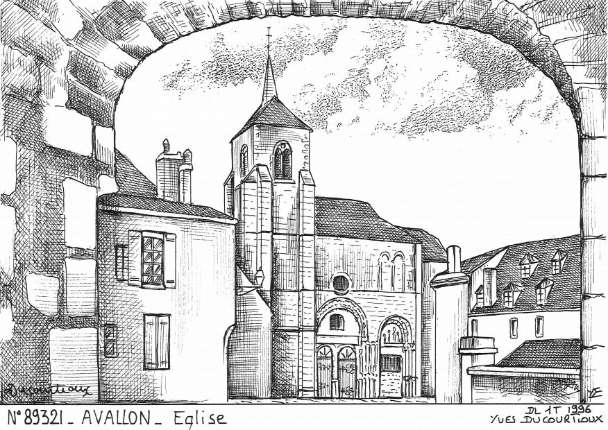 N 89321 - AVALLON - glise