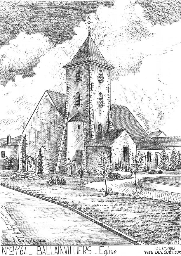 N 91164 - BALLAINVILLIERS - �glise