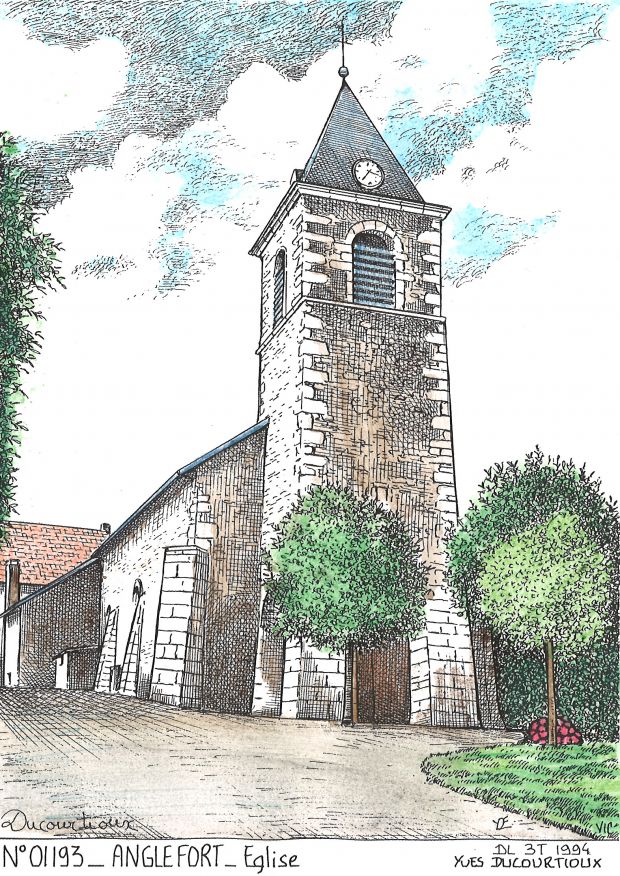 N 01193 - ANGLEFORT - glise