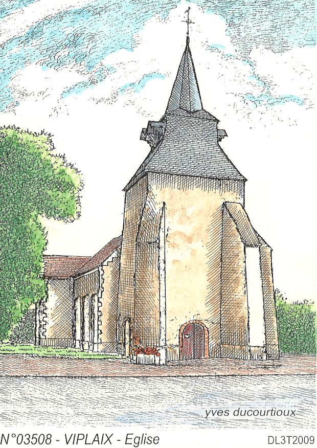 N 03508 - VIPLAIX - église