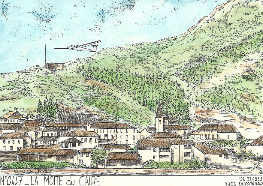 N 04047 - LA MOTTE DU CAIRE - vue