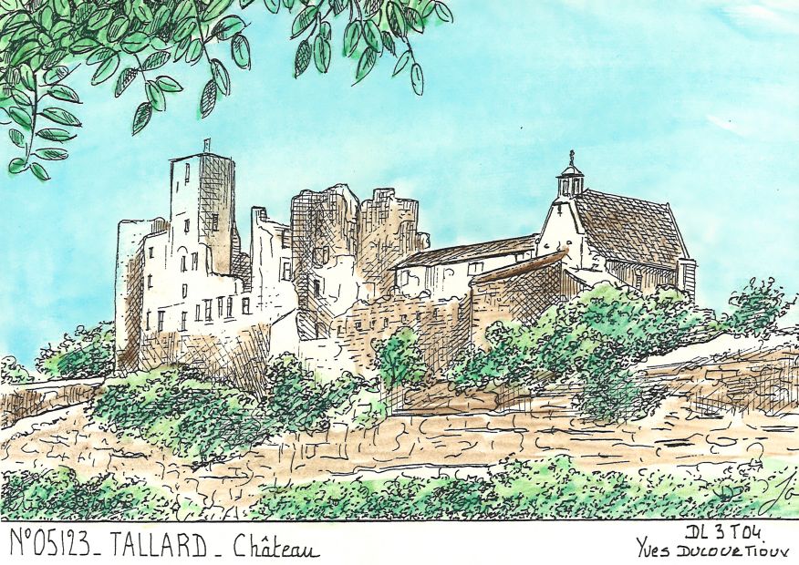 N 05123 - TALLARD - château