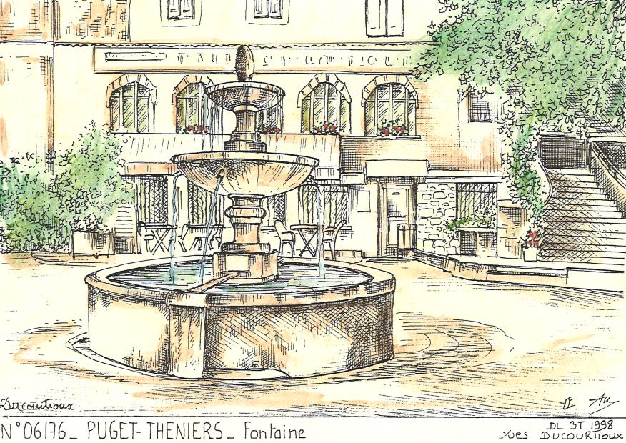 N 06176 - PUGET THENIERS - fontaine