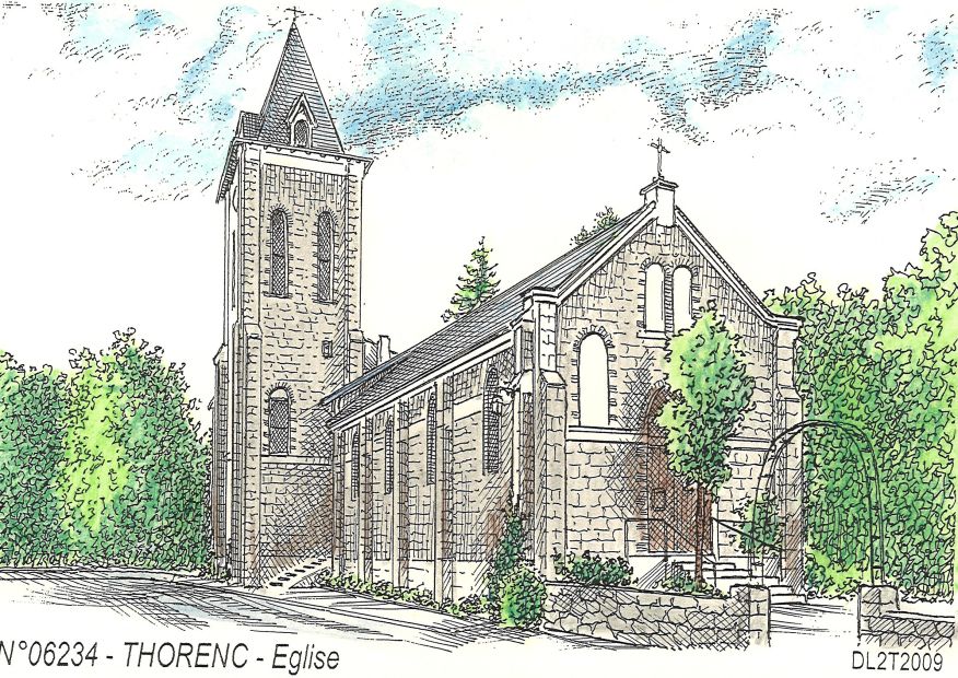N 06234 - ANDON - église de thorenc