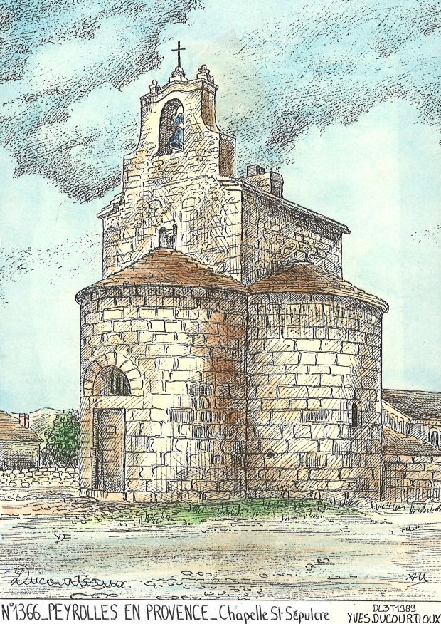 N 13066 - PEYROLLES EN PROVENCE - chapelle st sépulcre