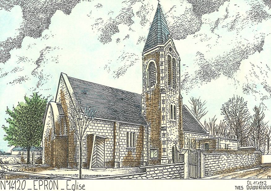 N 14120 - EPRON - église
