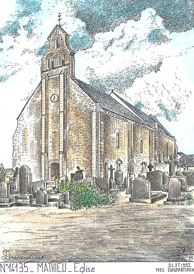 N 14135 - MATHIEU - glise