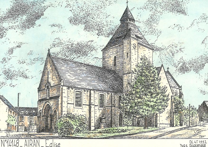 N 14148 - AIRAN - église