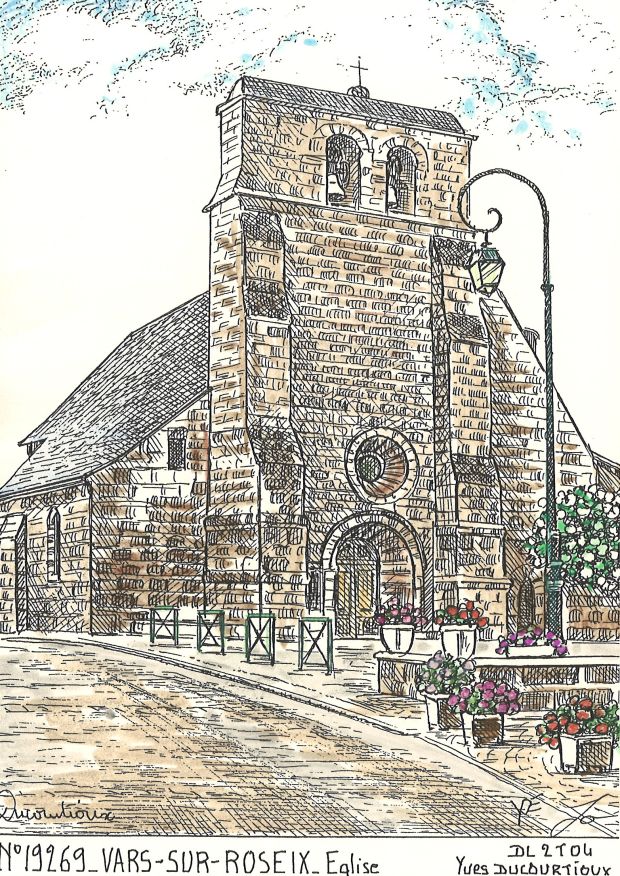 N 19269 - VARS SUR ROSEIX - église