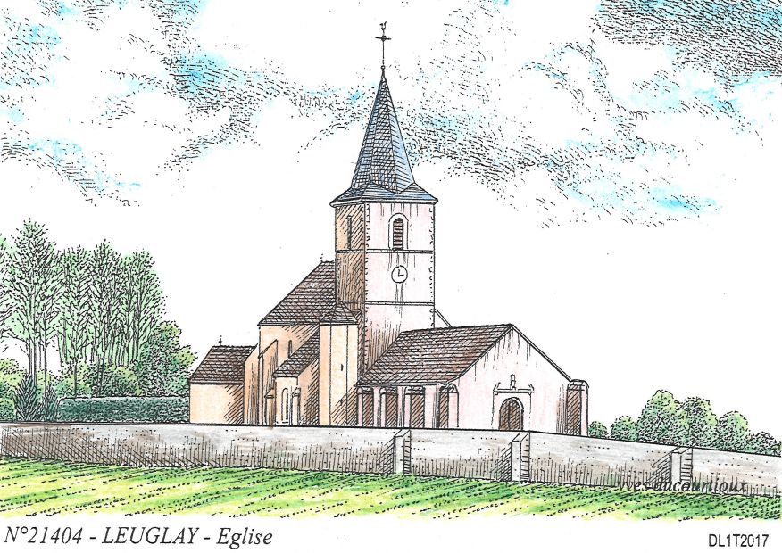 N 21404 - LEUGLAY - église