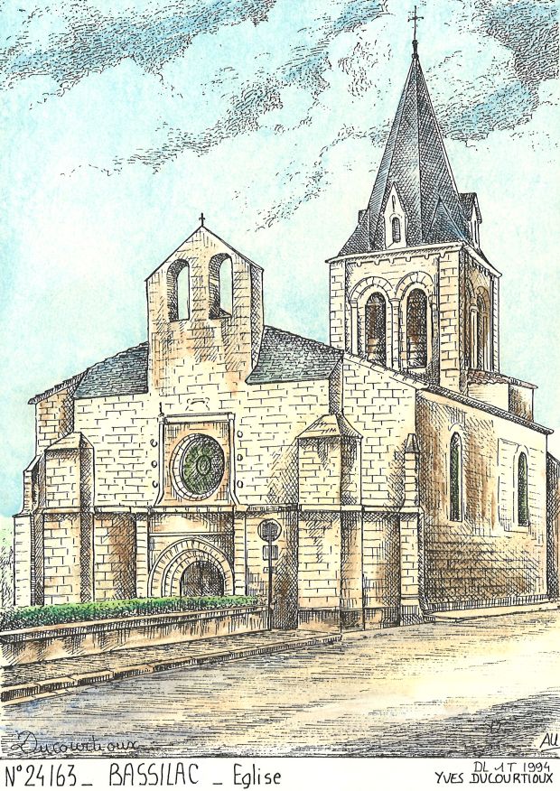 N 24163 - BASSILAC - église