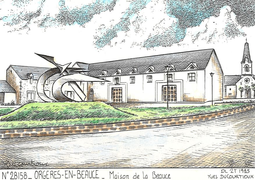 N 28158 - ORGERES EN BEAUCE - maison de la beauce