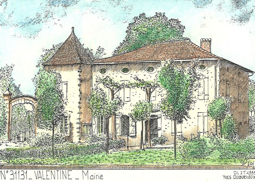 N 31131 - VALENTINE - mairie