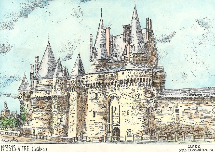 N 35015 - VITRE - château