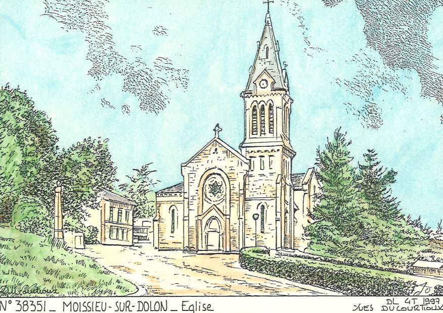 N 38351 - MOISSIEU SUR DOLON - église