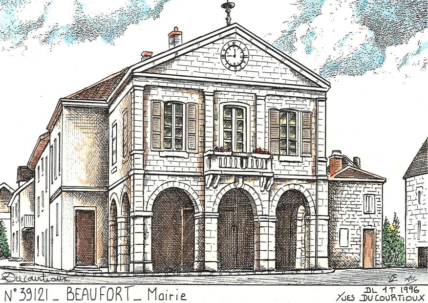 N 39121 - BEAUFORT - mairie