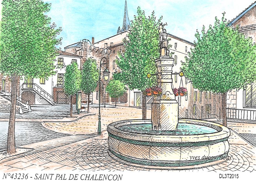 N 43236 - ST PAL DE CHALENCON - place