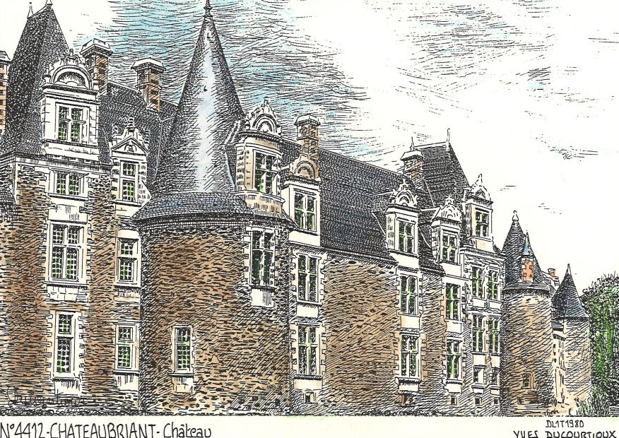 N 44012 - CHATEAUBRIANT - château