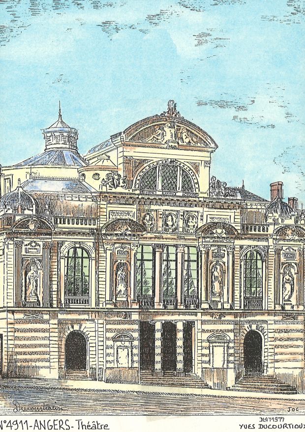 N 49011 - ANGERS - théâtre