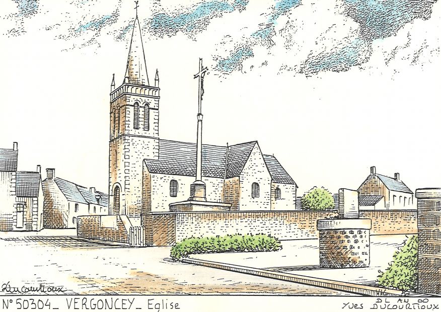 N 50304 - VERGONCEY - église