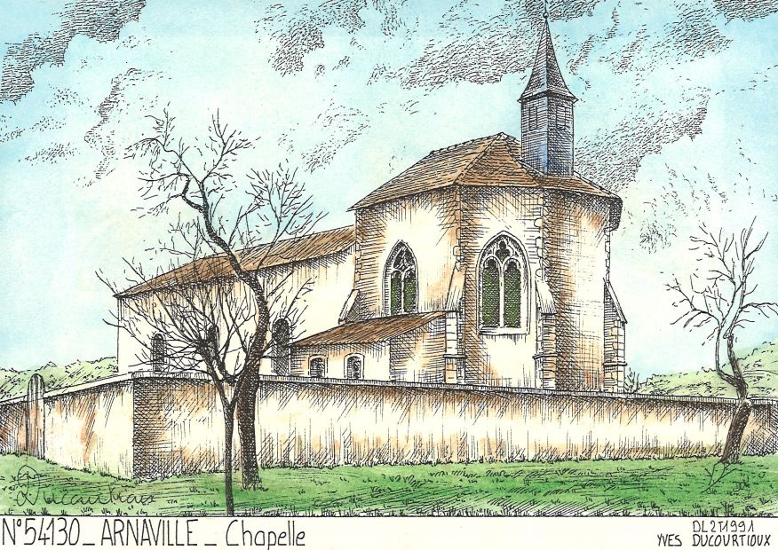 N 54130 - ARNAVILLE - chapelle