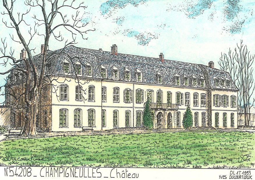 N 54208 - CHAMPIGNEULLES - château