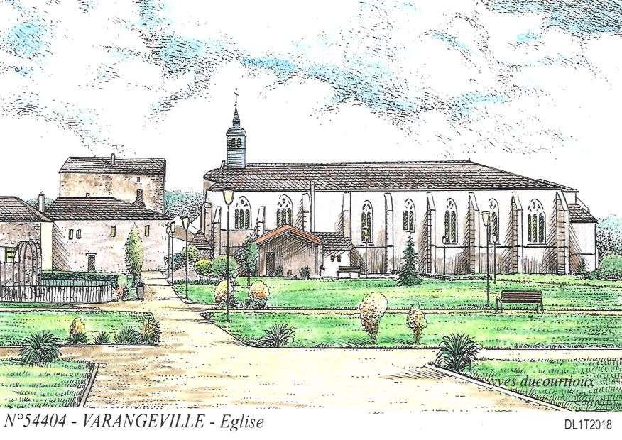 N 54404 - VARANGEVILLE - église