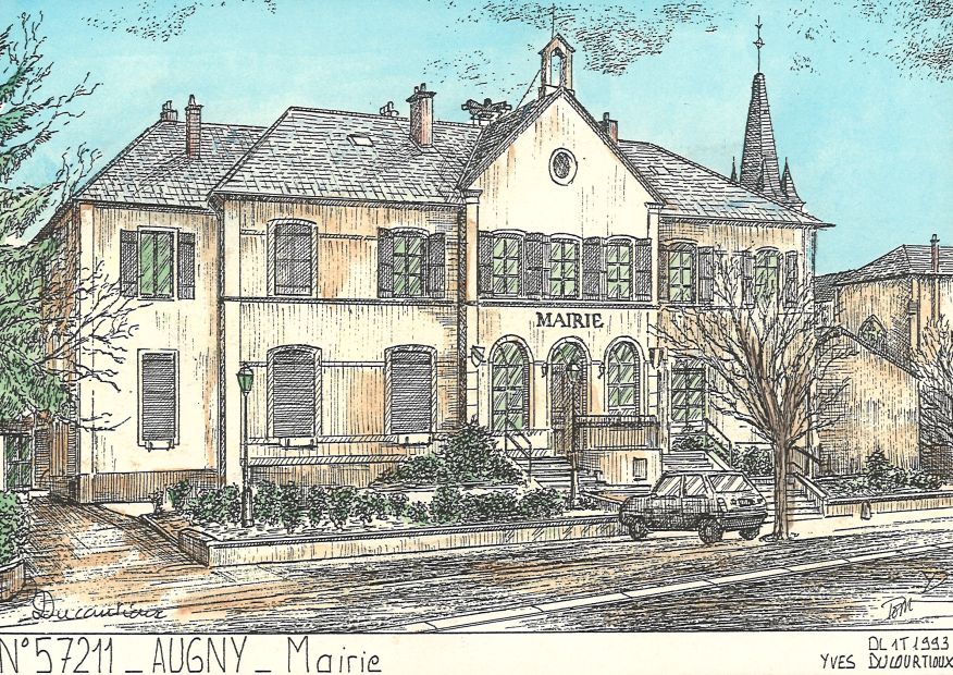 N 57211 - AUGNY - mairie