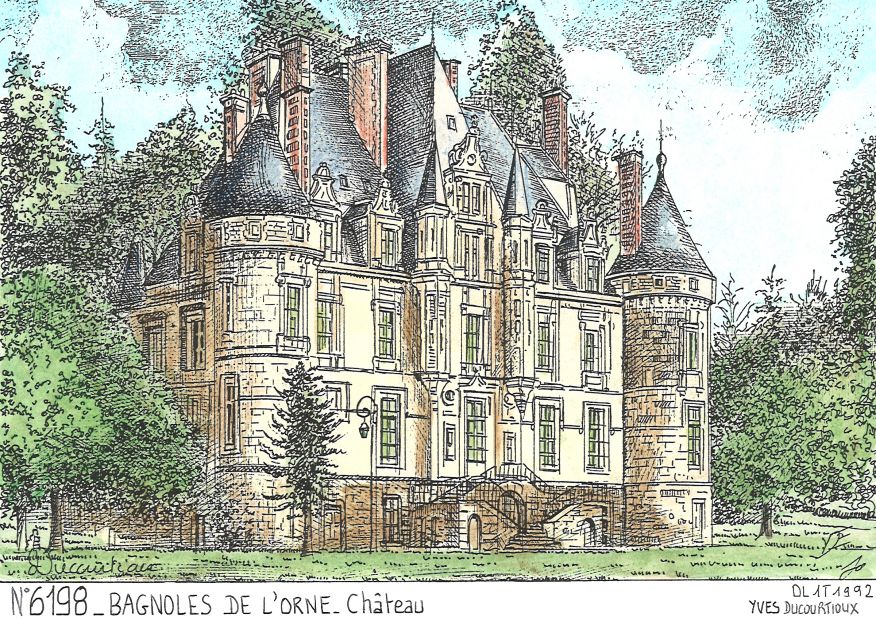 N 61098 - BAGNOLES DE L ORNE - château