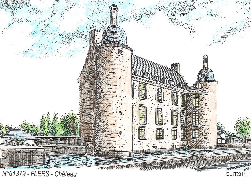 N 61379 - FLERS - château