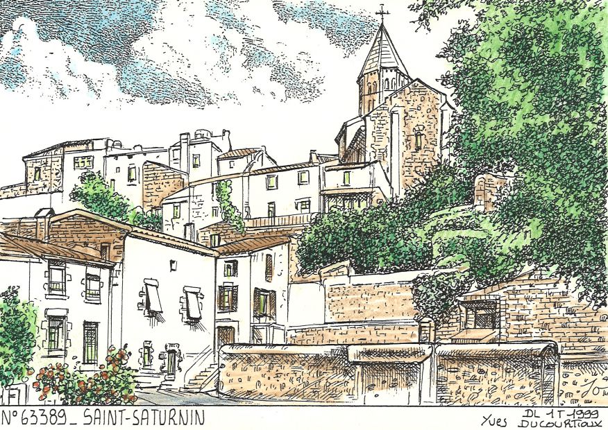 N 63389 - ST SATURNIN - vue