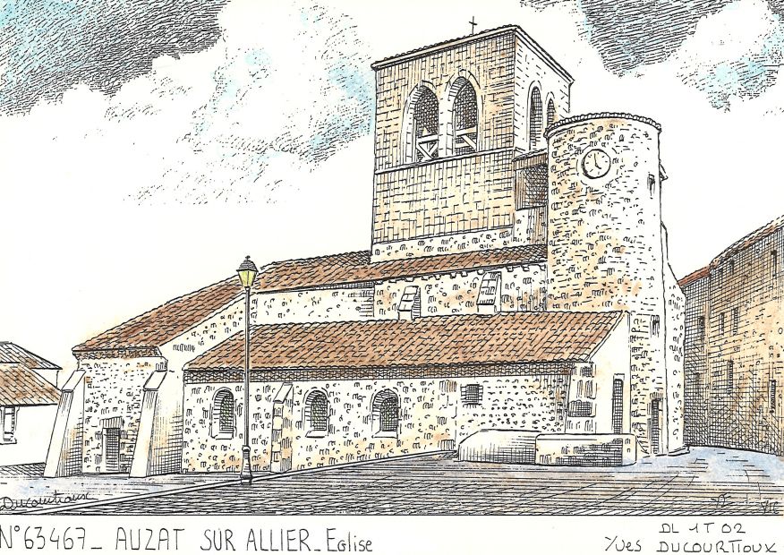 N 63467 - AUZAT SUR ALLIER - glise