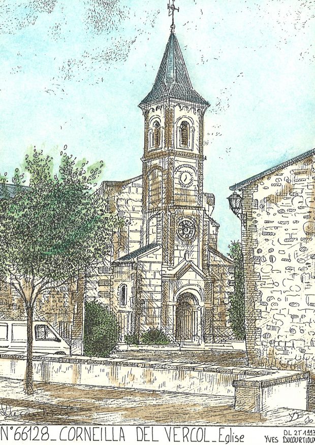 N 66128 - CORNEILLA DEL VERCOL - église