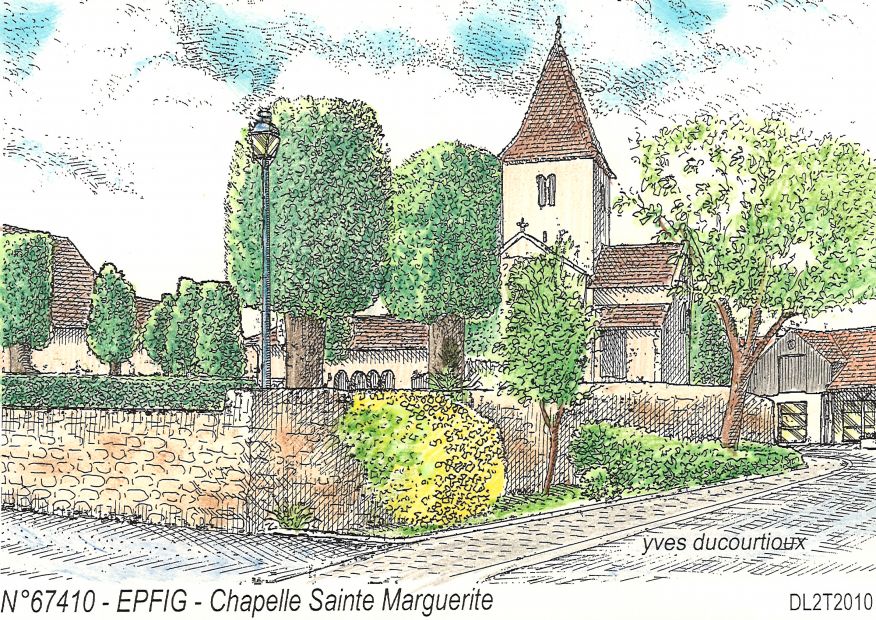 N 67410 - EPFIG - chapelle ste marguerite