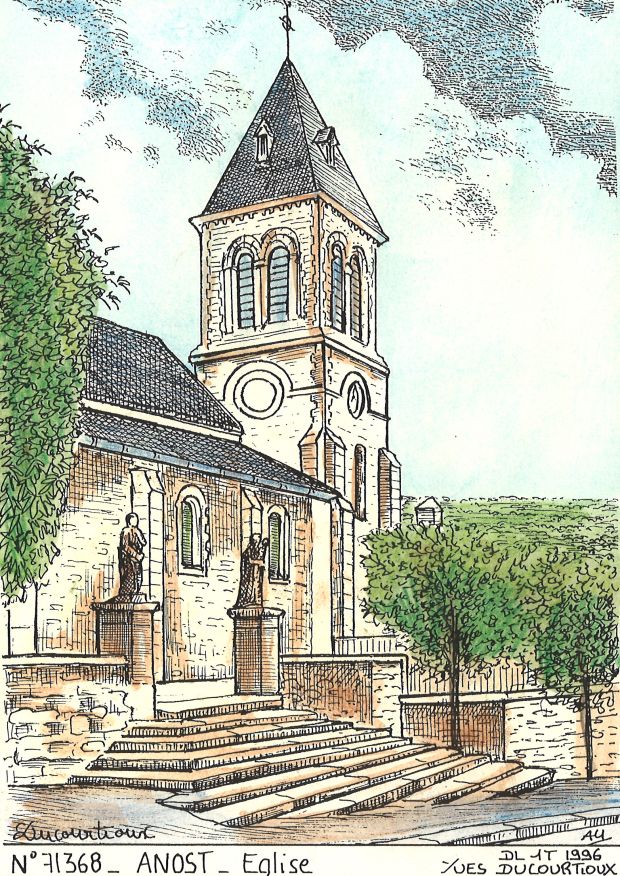 N 71368 - ANOST - glise