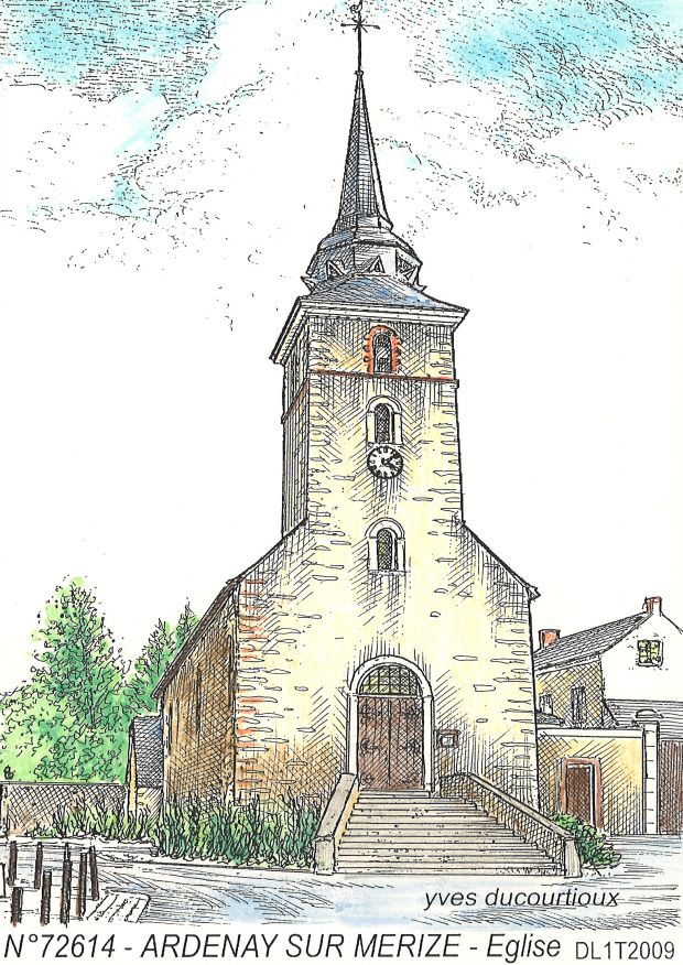 N 72614 - ARDENAY SUR MERIZE - glise