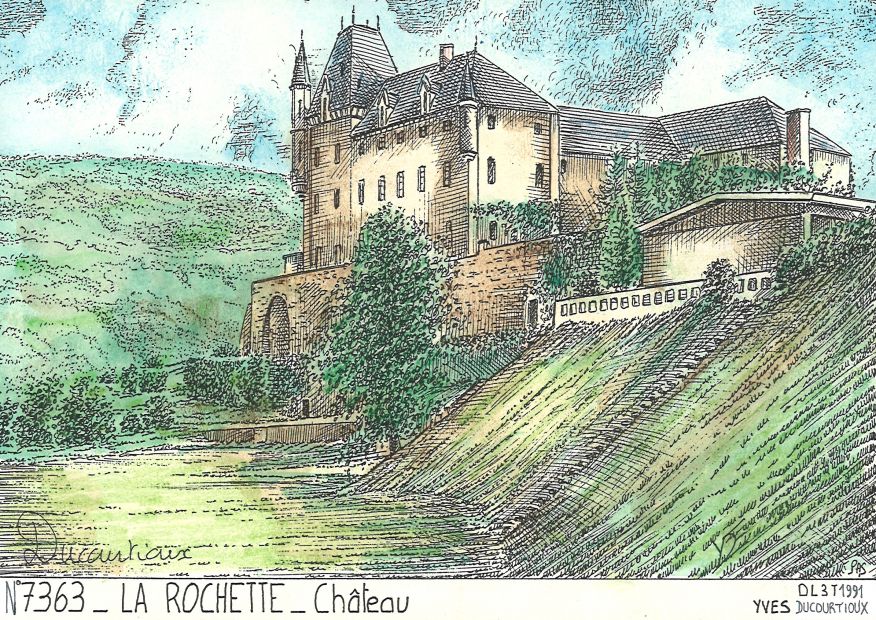 N 73063 - LA ROCHETTE - château