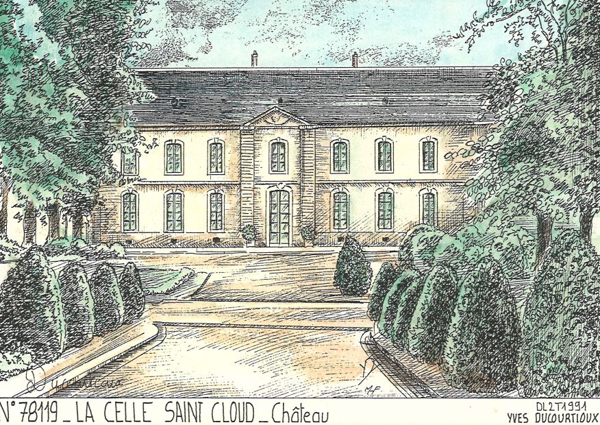 N 78119 - LA CELLE ST CLOUD - château