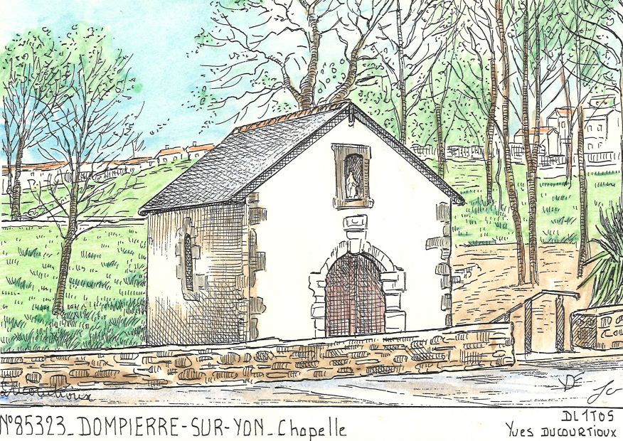 N 85323 - DOMPIERRE SUR YON - chapelle