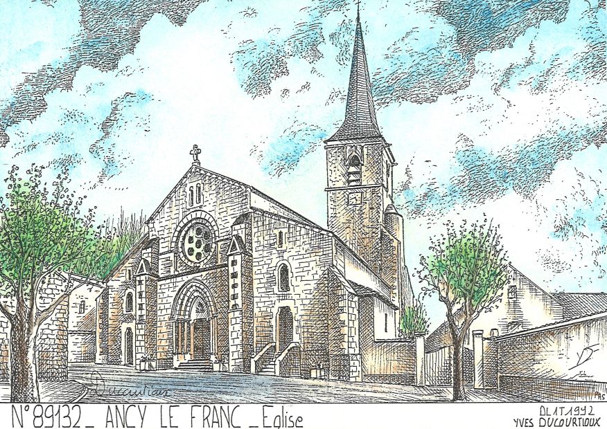 N 89132 - ANCY LE FRANC - église