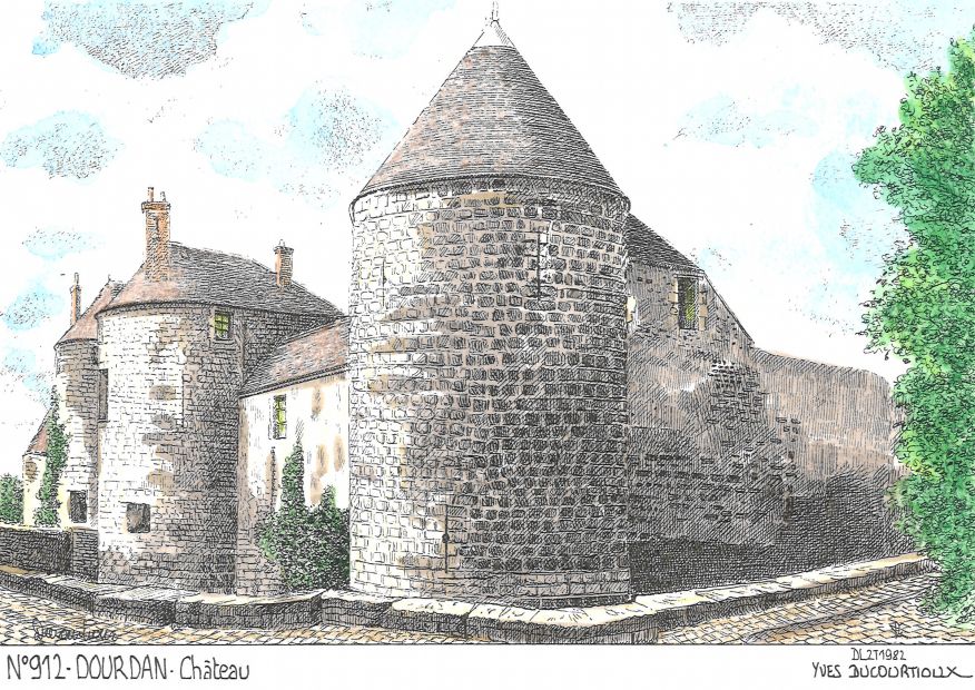 N 91002 - DOURDAN - château
