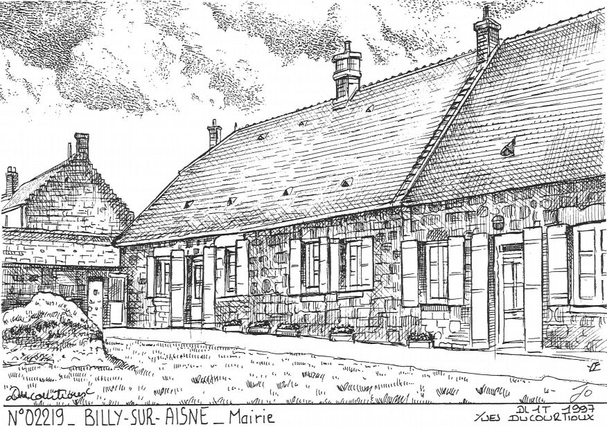 Cartes postales BILLY SUR AISNE - mairie