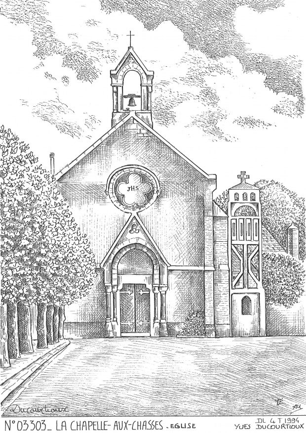 Souvenirs LA CHAPELLE AUX CHASSES - �glise