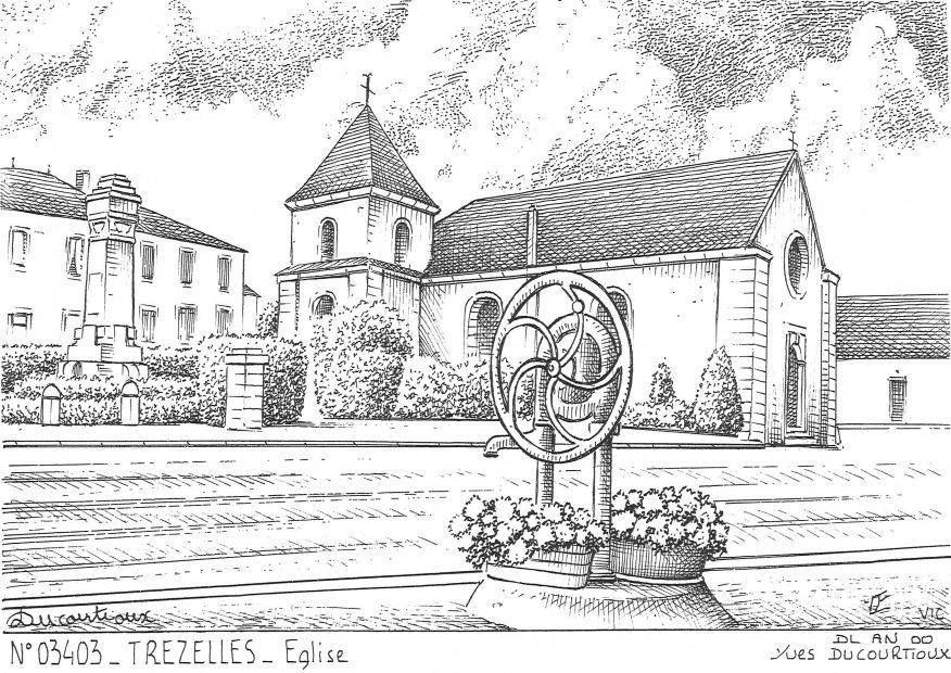 Souvenirs TREZELLES - �glise