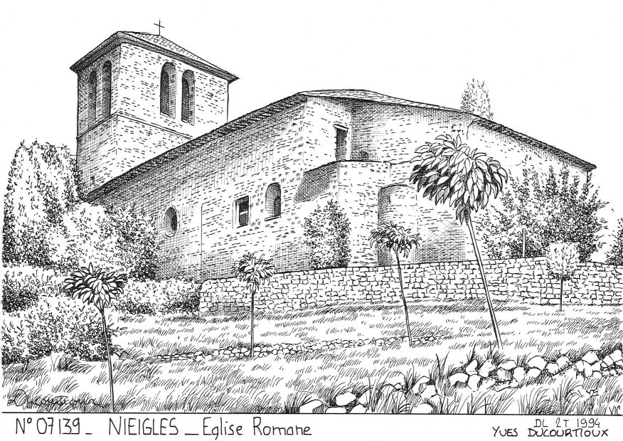 Souvenirs NIEIGLES - �glise romane