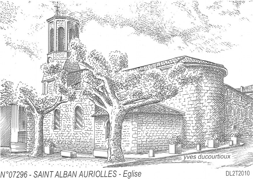 Souvenirs ST ALBAN AURIOLLES - glise