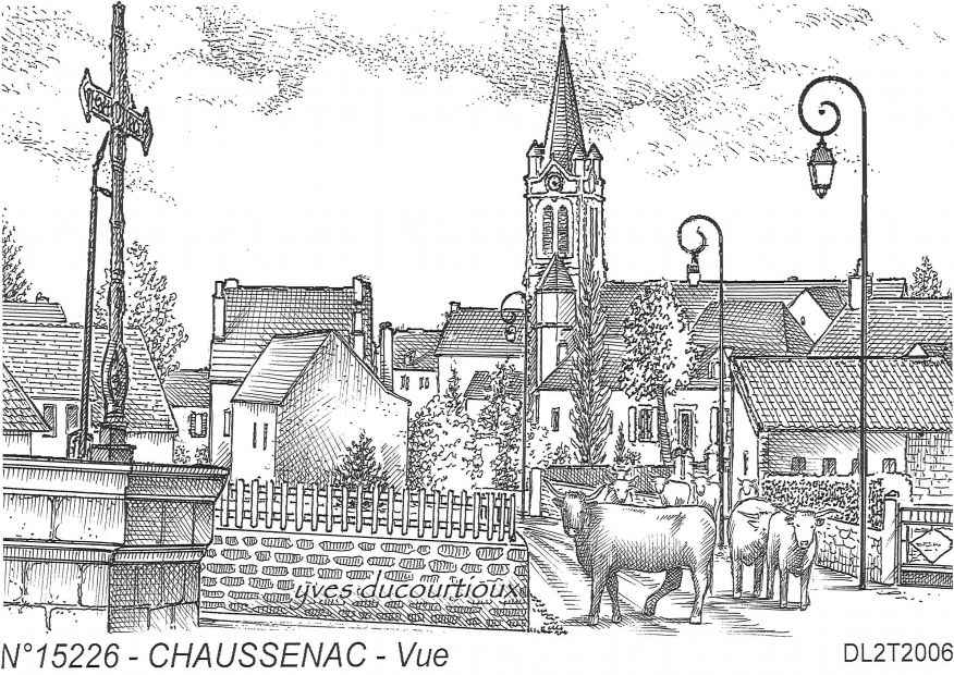 Souvenirs CHAUSSENAC - vue